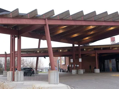 Casino Ajax, seen from the grounds